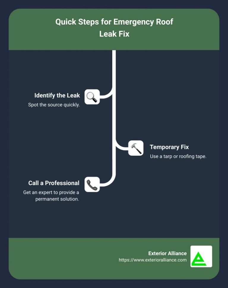 Picture of Fix an Emergency Roof Leak Fast by Using Simple DIY Methods