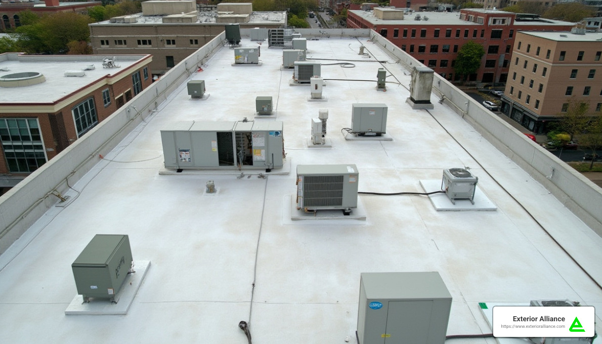 commercial flat roofs - commercial flat roof repair