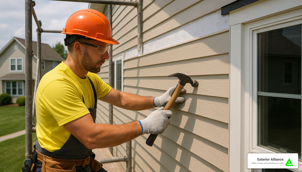 professional siding installation techniques - Professional siding contractors