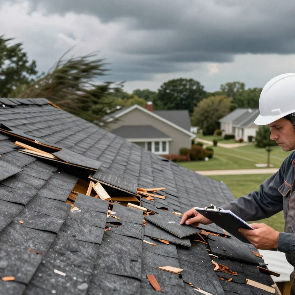 storm damage roofing tips Columbus